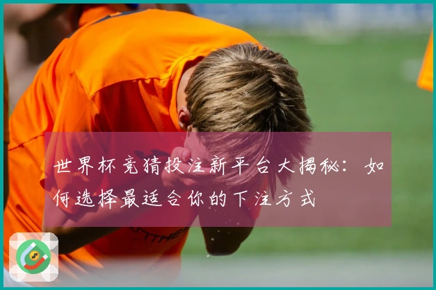 世界杯竞猜投注新平台大揭秘：如何选择最适合你的下注方式